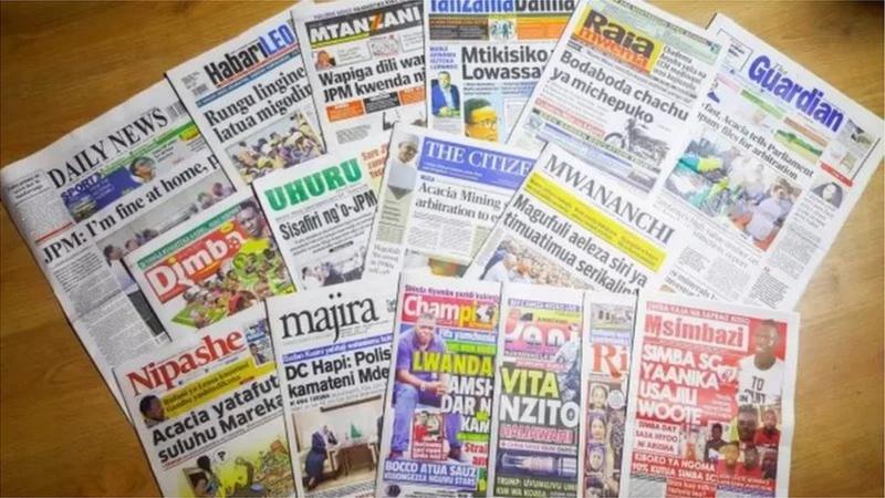 Habari za magazeti ya leo Tar 03 Feb 2025, habari kuu na michezo